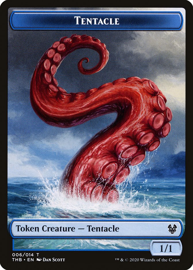 Human Soldier // Tentacle Double-Sided Token [Theros Beyond Death Tokens] | North Valley Games