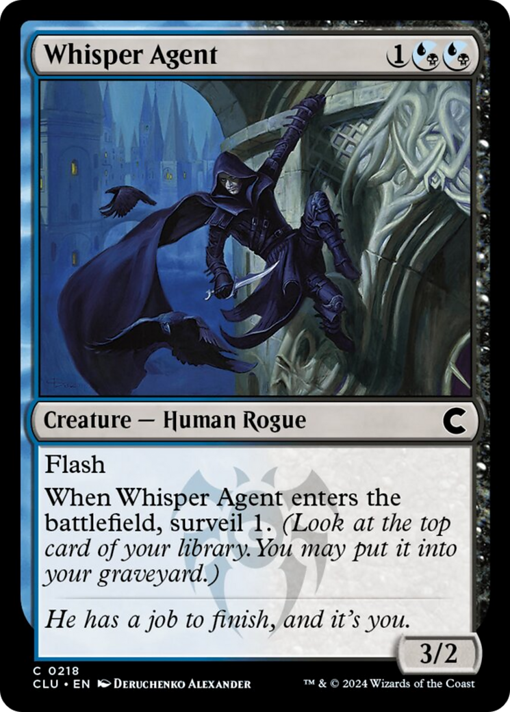 Whisper Agent [Ravnica: Clue Edition] | North Valley Games