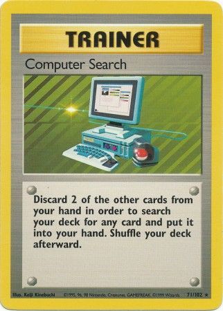 Computer Search (71/102) [Base Set Unlimited] | North Valley Games