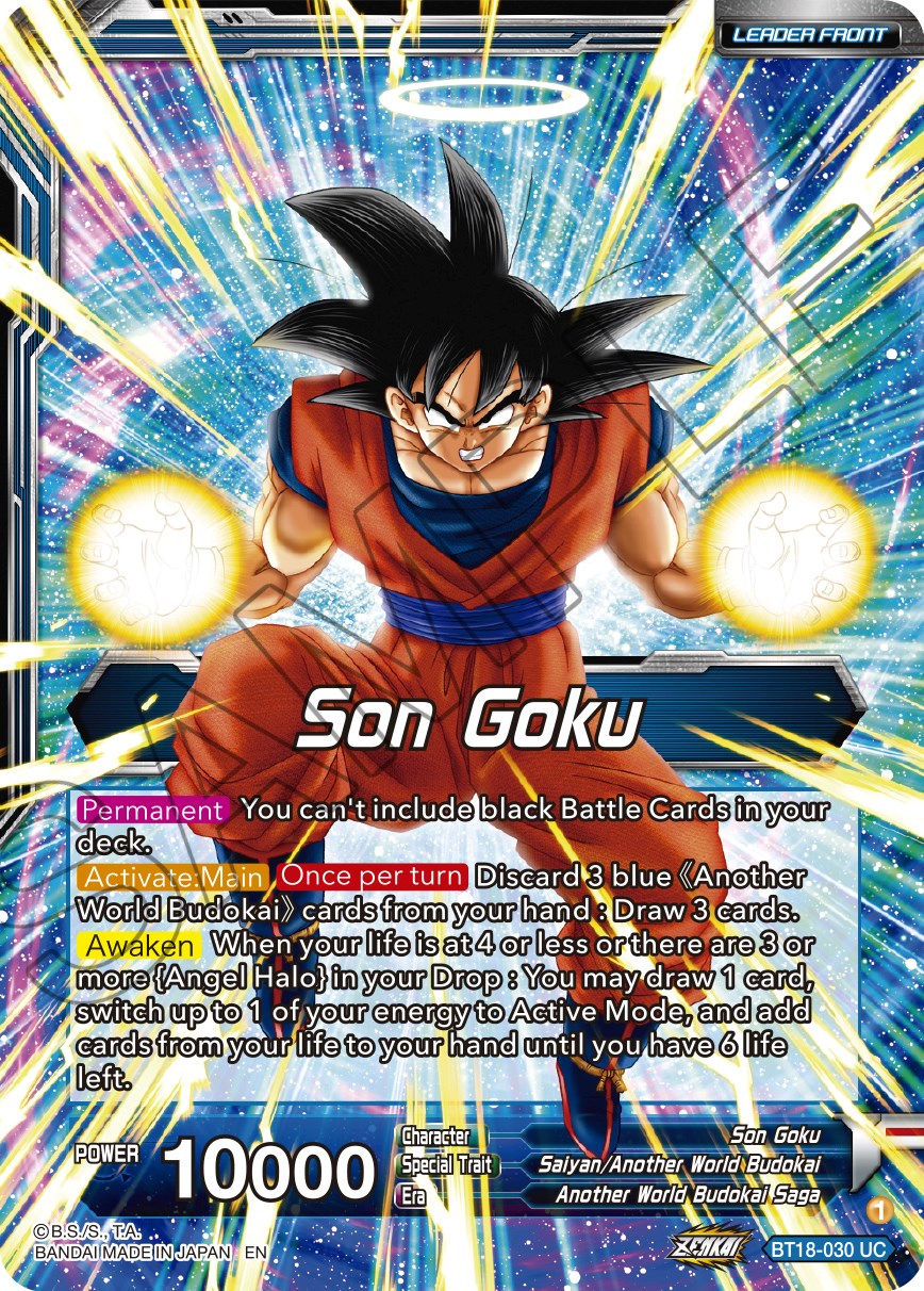 Son Goku // Son Goku, Another World Fighter (BT18-030) [Dawn of the Z-Legends] | North Valley Games