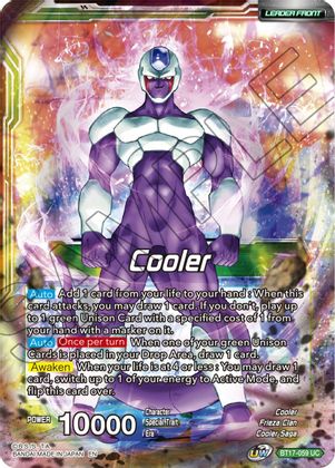 Cooler // Cooler, Galactic Dynasty (BT17-059) [Ultimate Squad] | North Valley Games