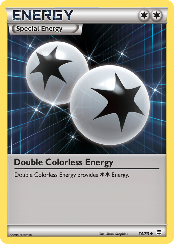 Double Colorless Energy (74/83) [XY: Generations] | North Valley Games