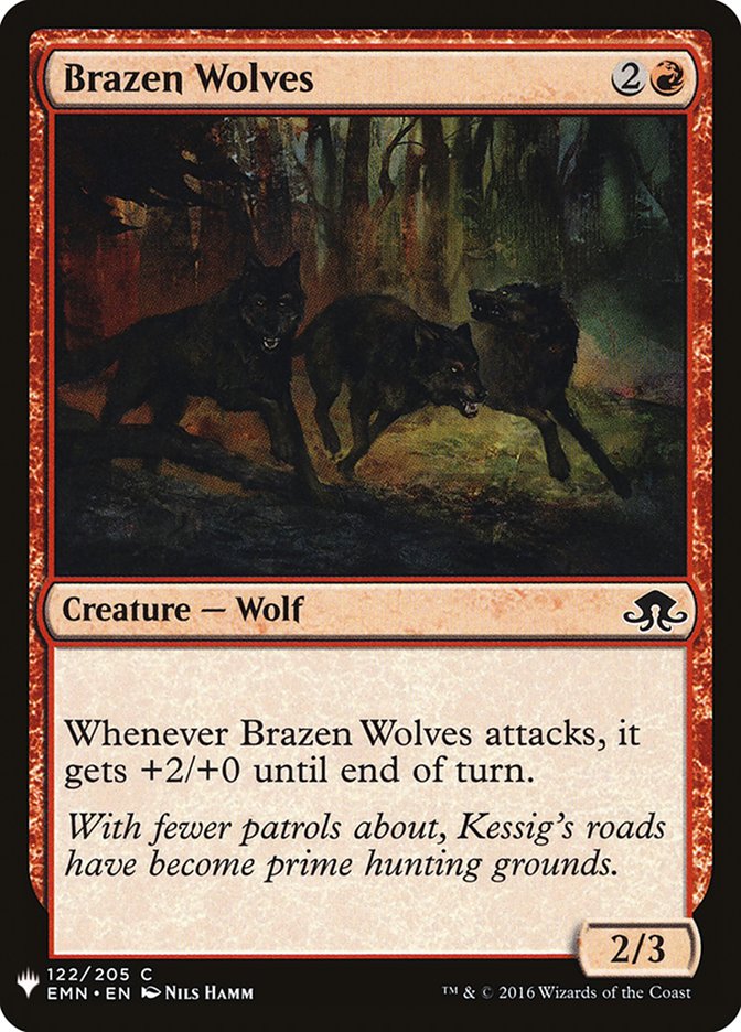 Brazen Wolves [Mystery Booster] | North Valley Games