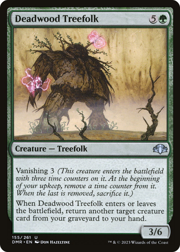 Deadwood Treefolk [Dominaria Remastered] | North Valley Games