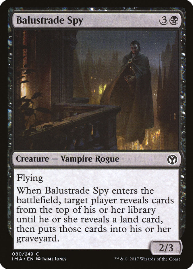 Balustrade Spy [Iconic Masters] | North Valley Games