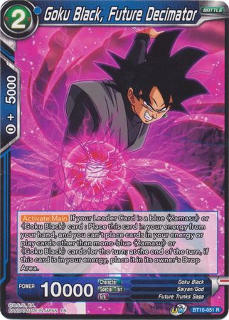 Goku Black, Future Decimator (BT10-051) [Rise of the Unison Warrior] | North Valley Games