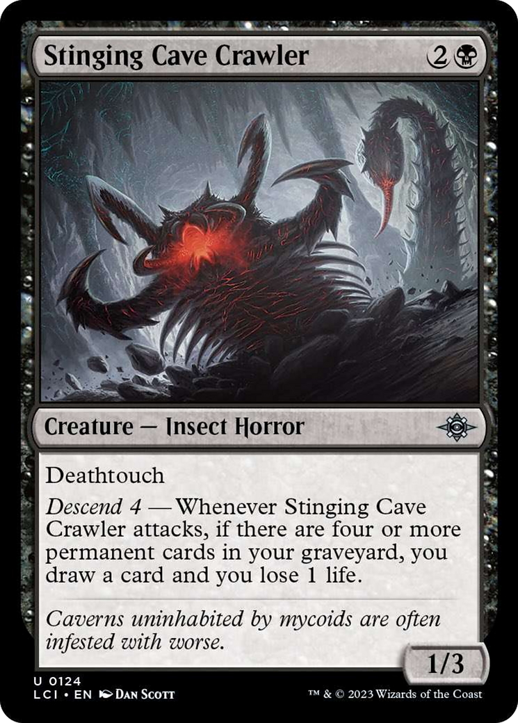 Stinging Cave Crawler [The Lost Caverns of Ixalan] | North Valley Games