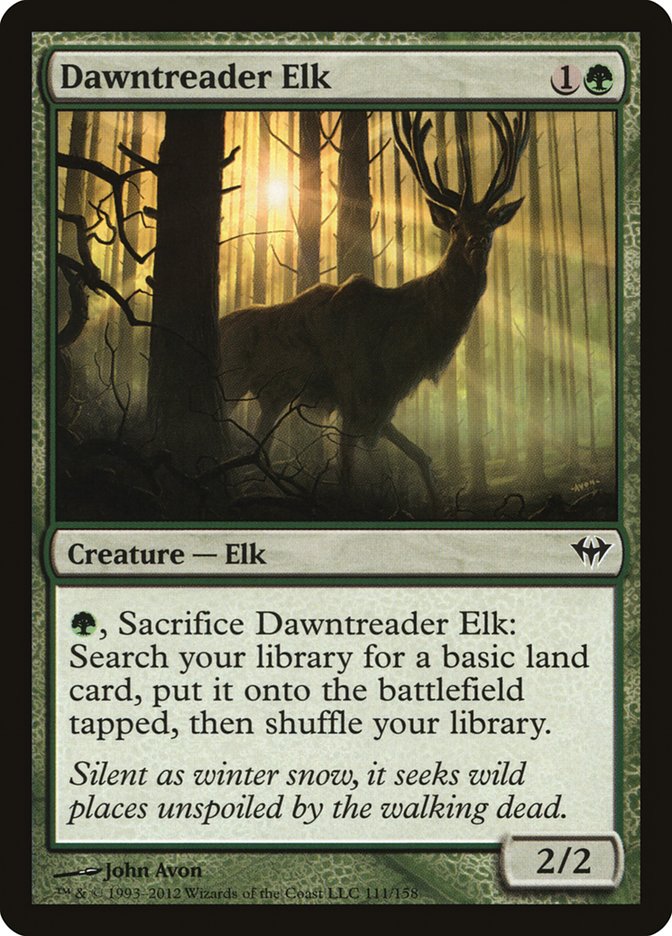 Dawntreader Elk [Dark Ascension] | North Valley Games