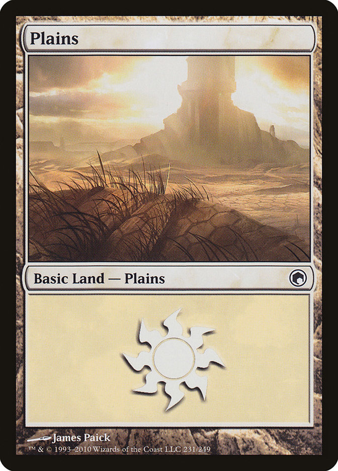 Plains (231) [Scars of Mirrodin] | North Valley Games