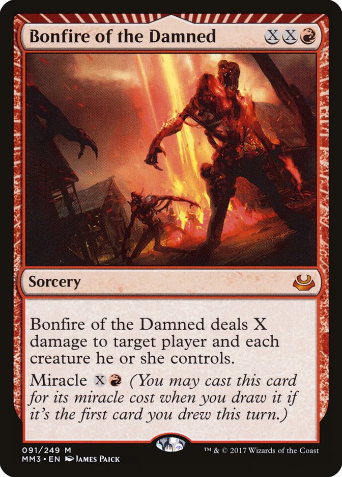 Bonfire of the Damned [Modern Masters 2017] | North Valley Games
