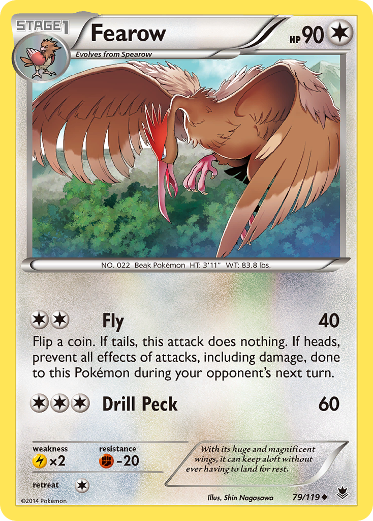 Fearow (79/119) [XY: Phantom Forces] | North Valley Games