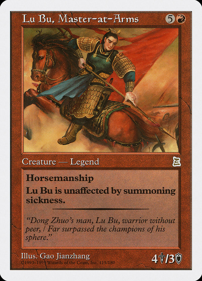 Lu Bu, Master-at-Arms [Portal Three Kingdoms] | North Valley Games