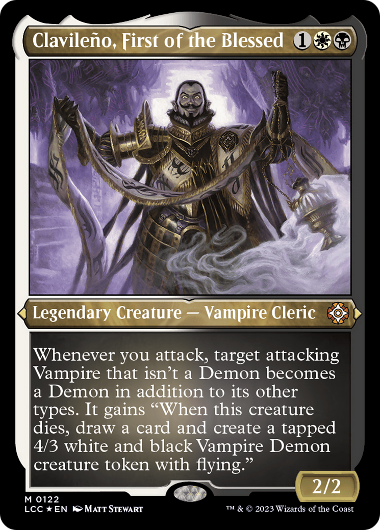 Clavileno, First of the Blessed (Display Commander) [The Lost Caverns of Ixalan Commander] | North Valley Games
