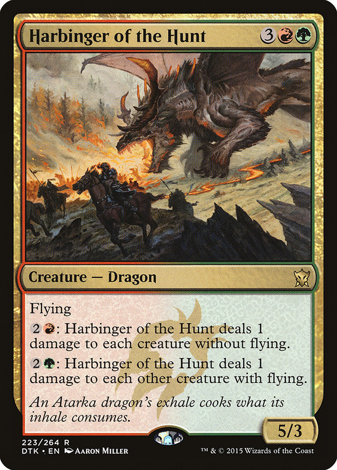 Harbinger of the Hunt [Dragons of Tarkir] | North Valley Games