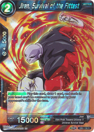 Jiren, Survival of the Fittest (DB2-156) [Divine Multiverse] | North Valley Games