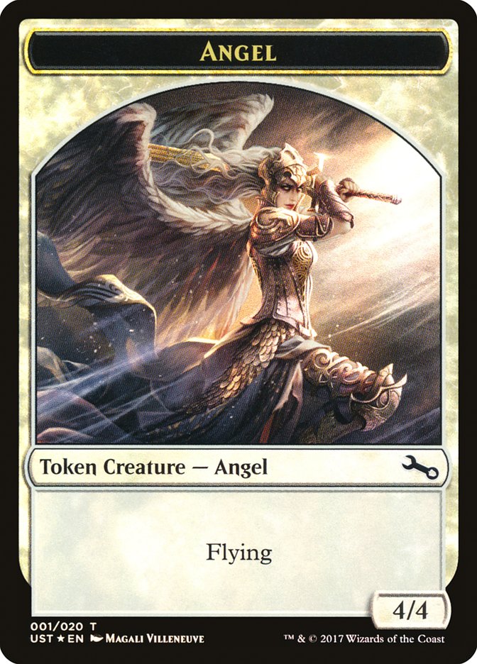 Angel // Angel Double-Sided Token [Unstable Tokens] | North Valley Games