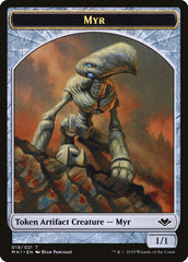 Goblin (010) // Myr (019) Double-Sided Token [Modern Horizons Tokens] | North Valley Games
