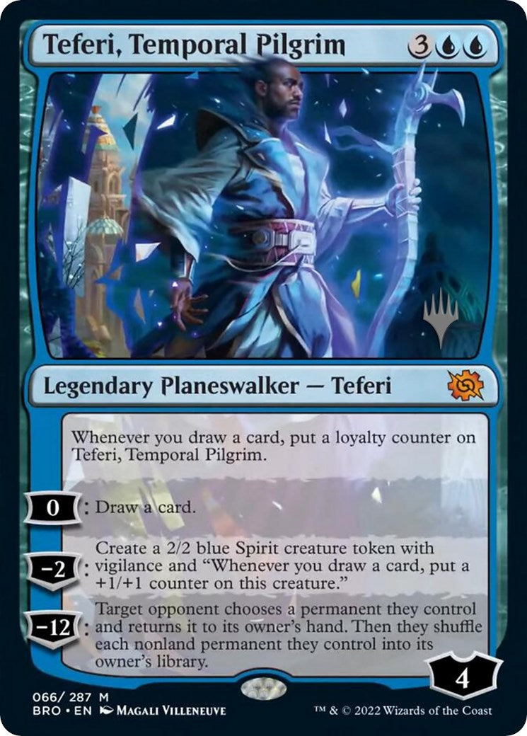 Teferi, Temporal Pilgrim (Promo Pack) [The Brothers' War Promos] | North Valley Games