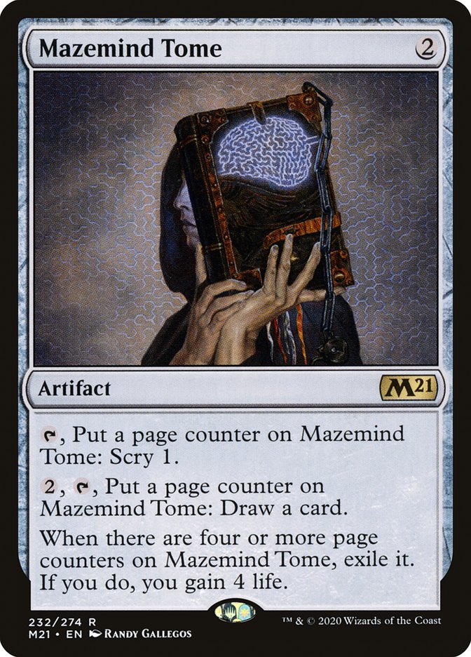 Mazemind Tome [Core Set 2021] | North Valley Games