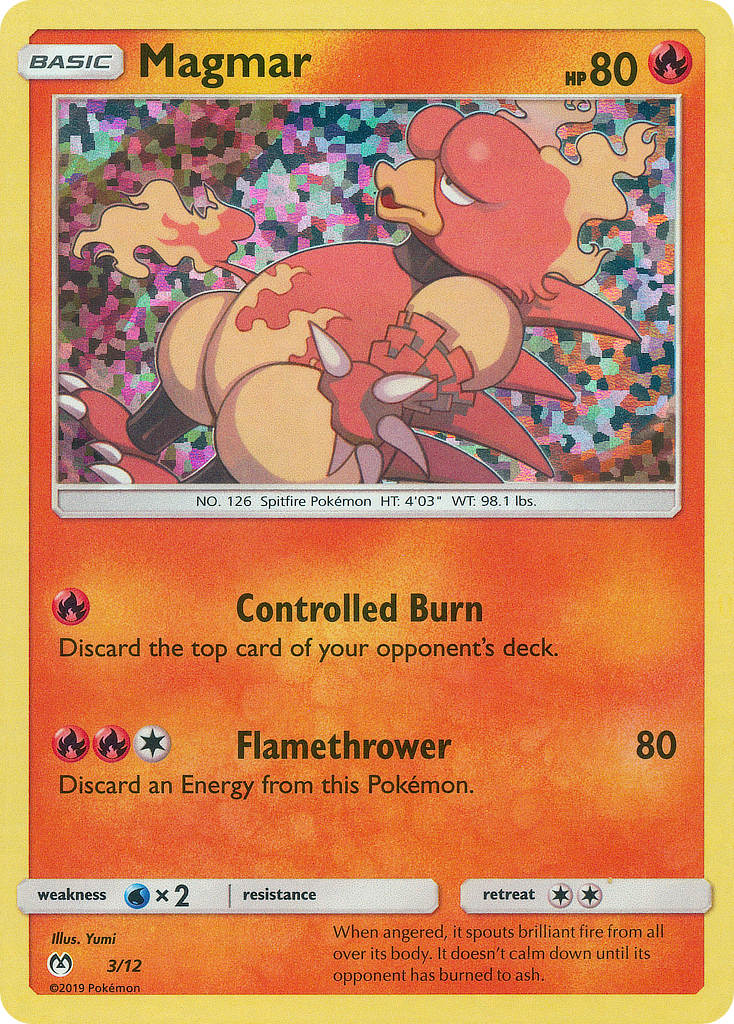 Magmar (3/12) [McDonald's Promos: 2019 Collection] | North Valley Games