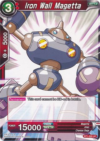 Iron Wall Magetta (BT1-020) [Galactic Battle] | North Valley Games