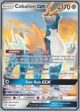 Cobalion GX (106/181) (Perfection - Henry Brand) [World Championships 2019] | North Valley Games