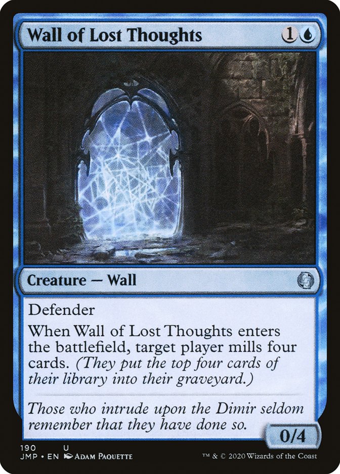 Wall of Lost Thoughts [Jumpstart] | North Valley Games