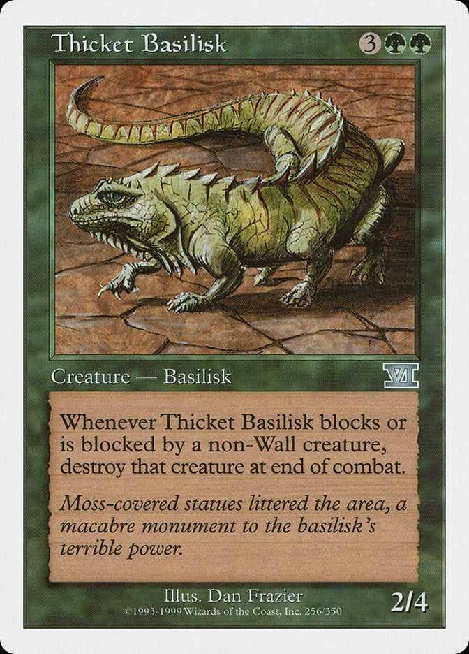 Thicket Basilisk [Classic Sixth Edition] | North Valley Games