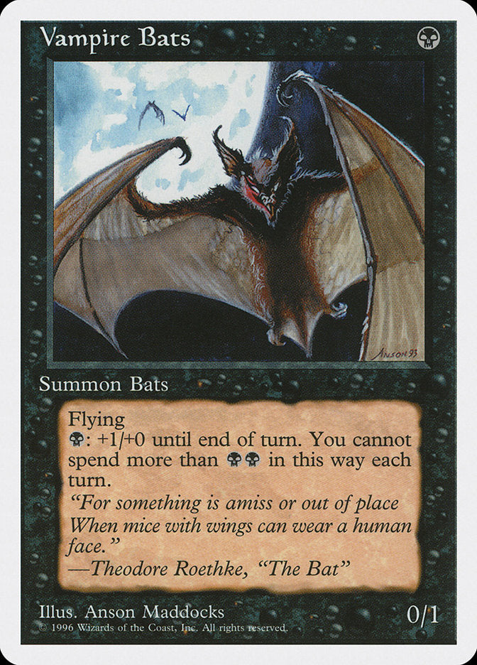 Vampire Bats [Introductory Two-Player Set] | North Valley Games