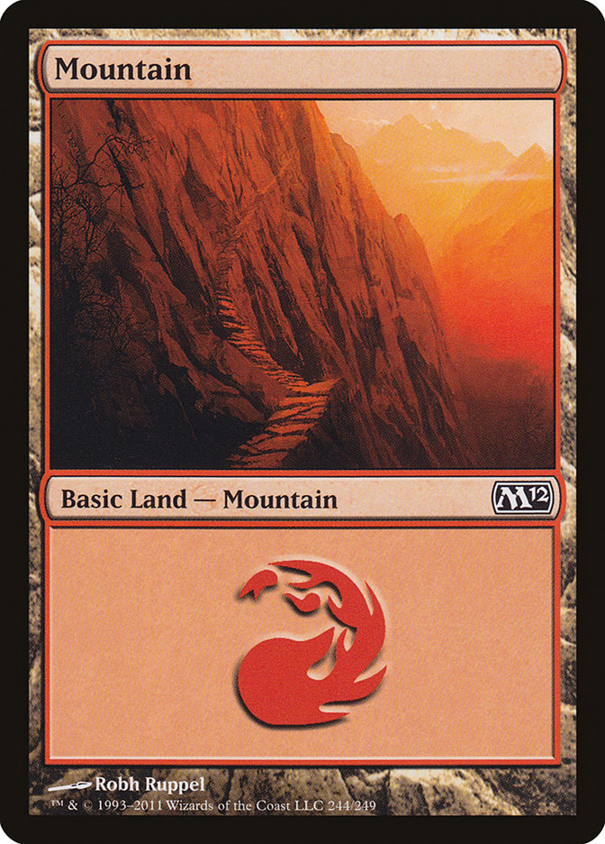 Mountain (244) [Magic 2012] | North Valley Games