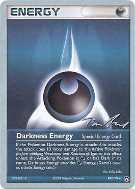 Darkness Energy (87/108) (Legendary Ascent - Tom Roos) [World Championships 2007] | North Valley Games