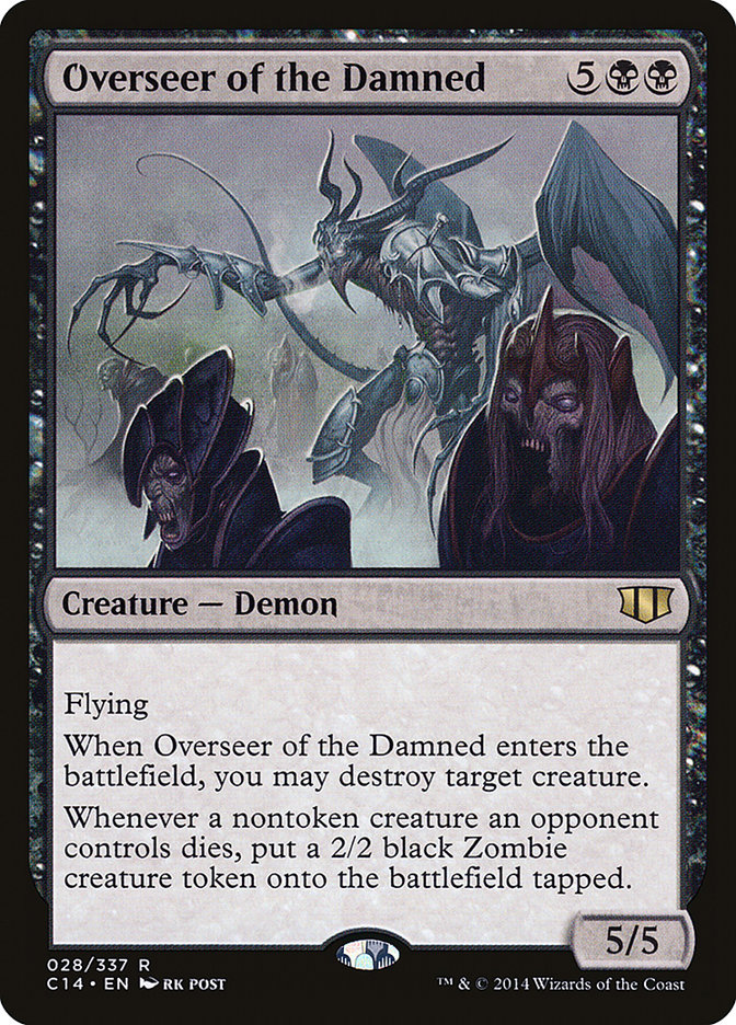 Overseer of the Damned [Commander 2014] | North Valley Games