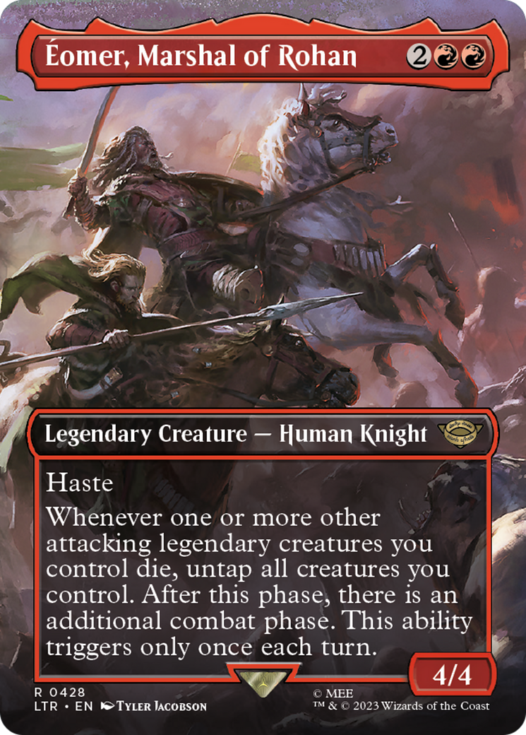 Eomer, Marshal of Rohan (Borderless Alternate Art) [The Lord of the Rings: Tales of Middle-Earth] | North Valley Games