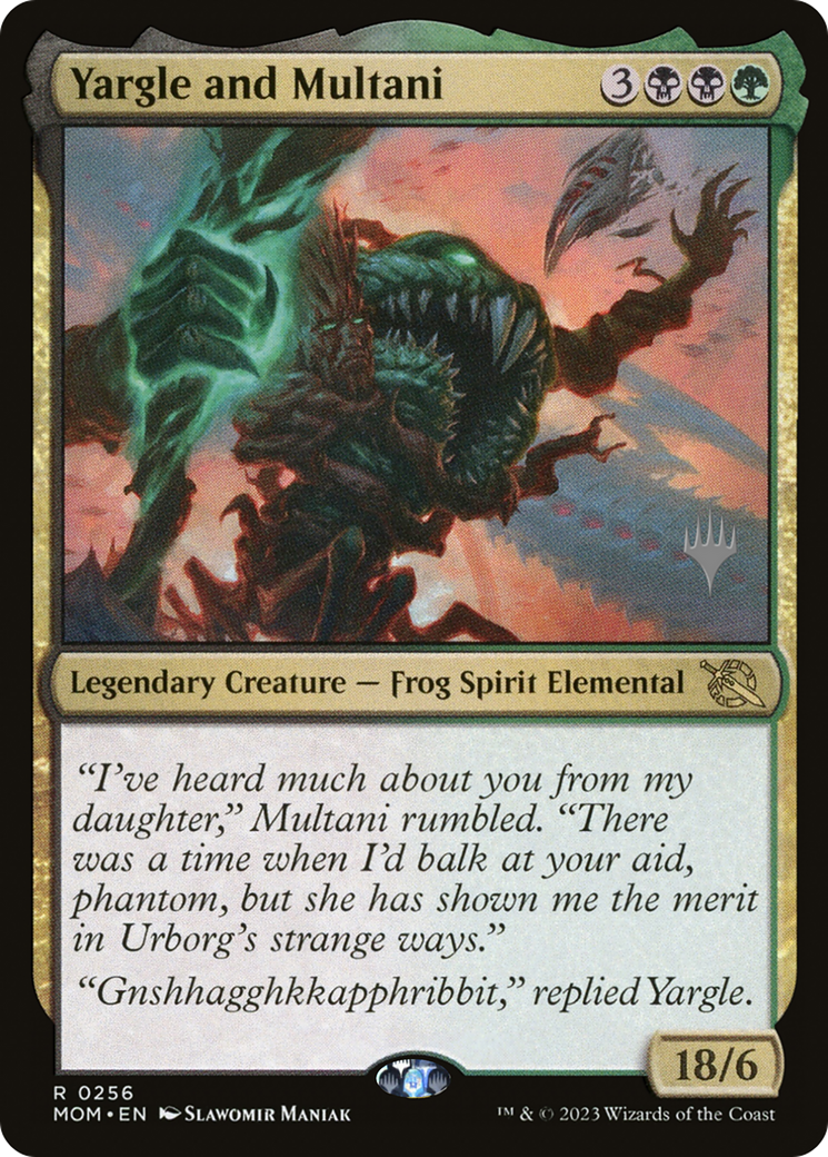 Yargle and Multani (Promo Pack) [March of the Machine Promos] | North Valley Games