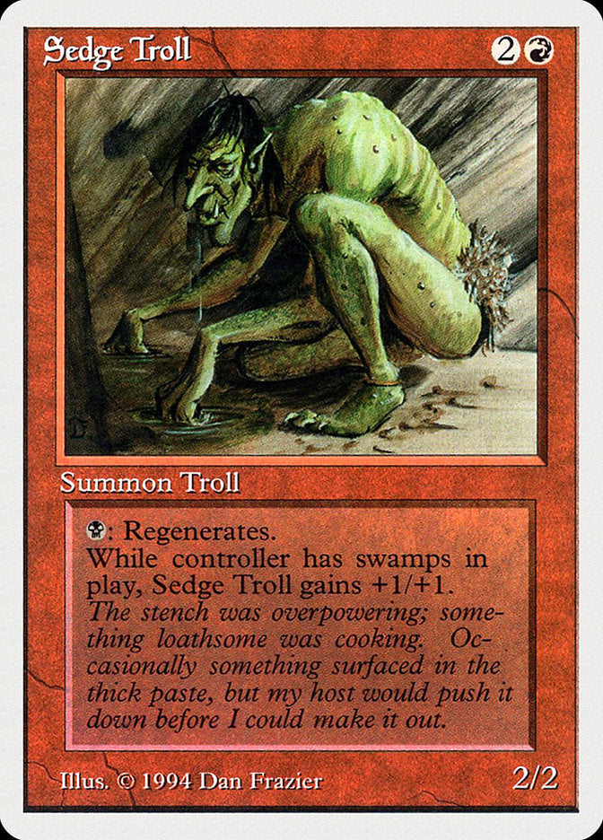 Sedge Troll [Summer Magic / Edgar] | North Valley Games