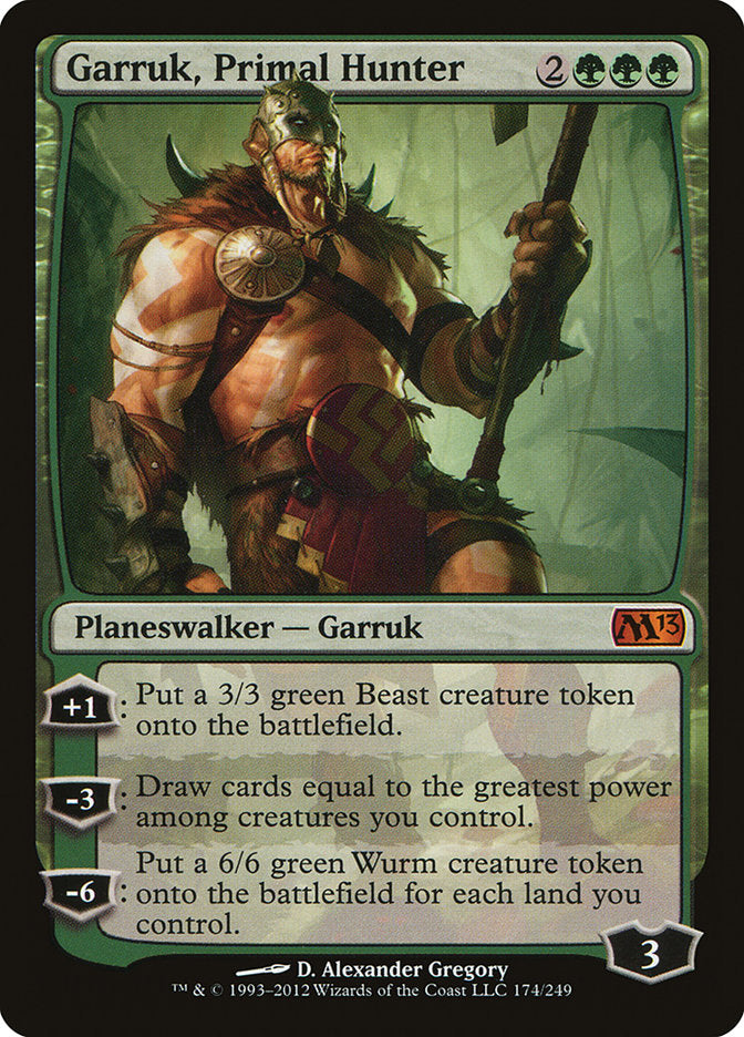 Garruk, Primal Hunter [Magic 2013] | North Valley Games