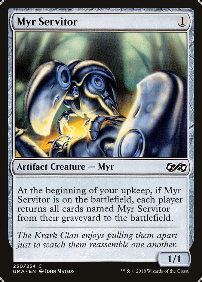 Myr Servitor [Ultimate Masters] | North Valley Games