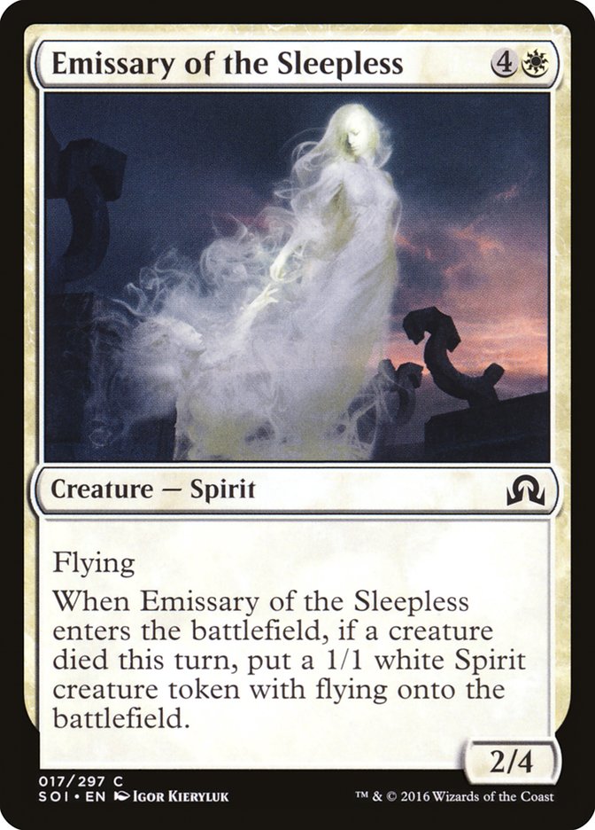 Emissary of the Sleepless [Shadows over Innistrad] | North Valley Games