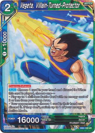 Vegeta, Villain-Turned-Protector (DB3-126) [Giant Force] | North Valley Games