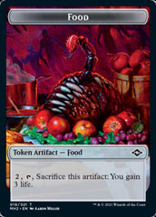 Bird // Food (18) Double-Sided Token [Modern Horizons 2 Tokens] | North Valley Games