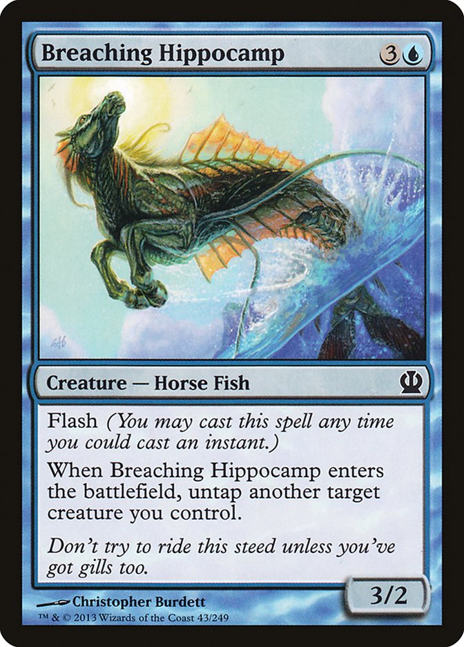 Breaching Hippocamp [Theros] | North Valley Games
