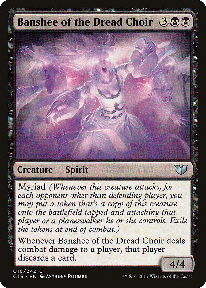 Banshee of the Dread Choir [Commander 2015] | North Valley Games