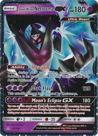 Dawn Wings Necrozma GX (63/156) (Jumbo Card) [Sun & Moon: Ultra Prism] | North Valley Games