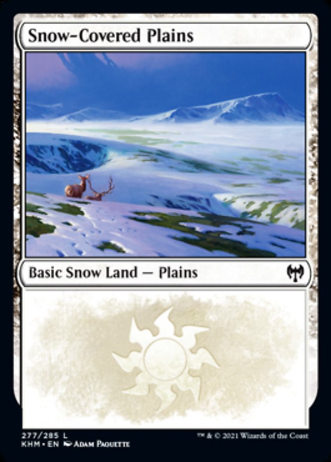 Snow-Covered Plains (277) [Kaldheim] | North Valley Games