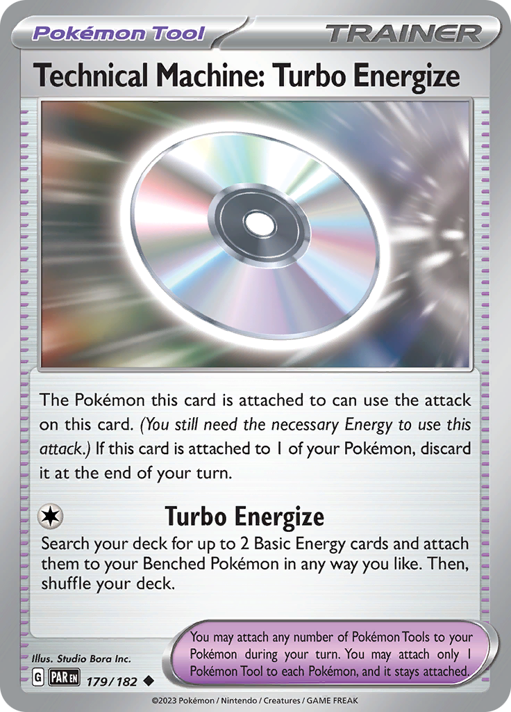 Technical Machine: Turbo Energize (179/182) [Scarlet & Violet: Paradox Rift] | North Valley Games