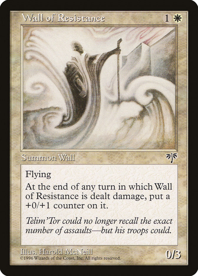 Wall of Resistance [Mirage] | North Valley Games