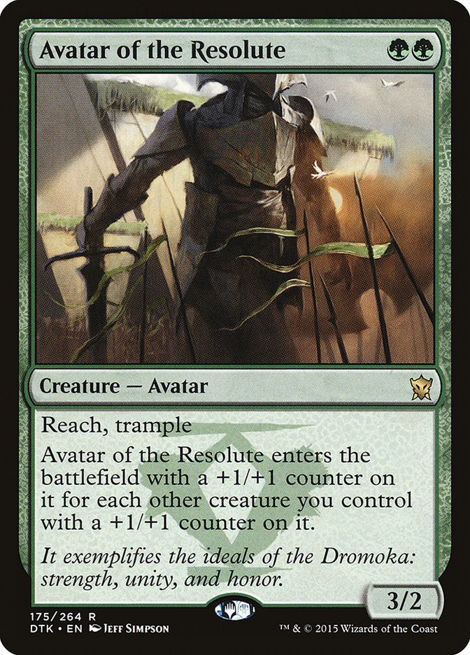 Avatar of the Resolute [Dragons of Tarkir] | North Valley Games