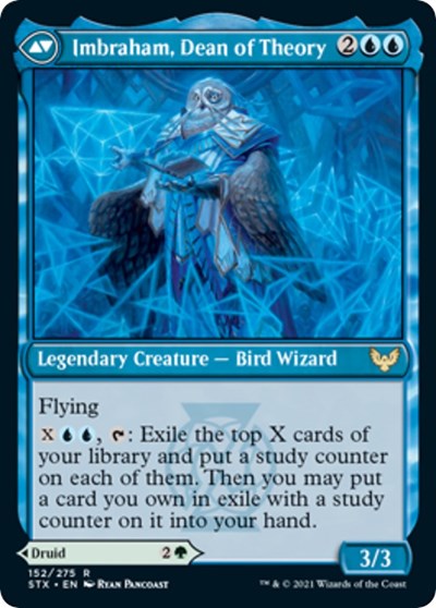 Kianne, Dean of Substance // Imbraham, Dean of Theory [Strixhaven: School of Mages Prerelease Promos] | North Valley Games