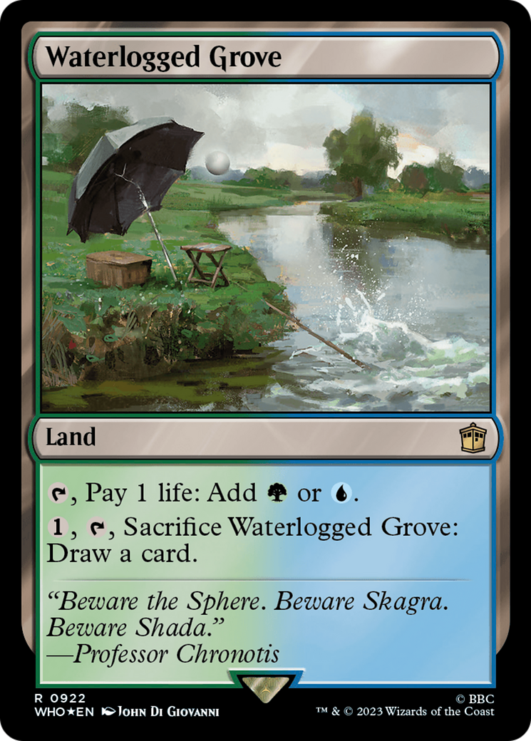 Waterlogged Grove (Surge Foil) [Doctor Who] | North Valley Games