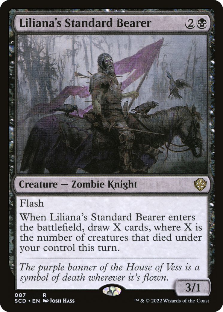 Liliana's Standard Bearer [Starter Commander Decks] | North Valley Games